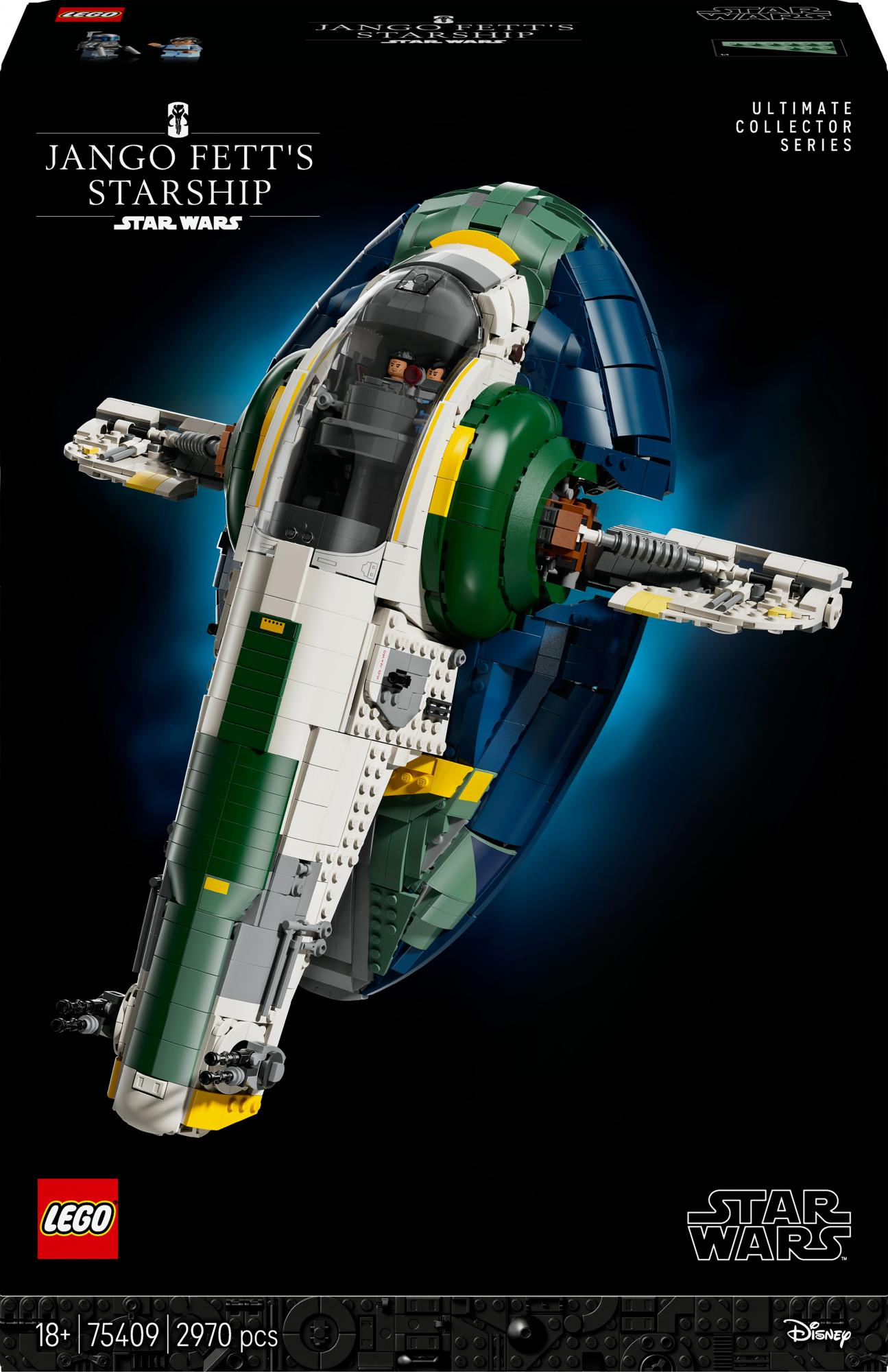 Lego Star Warsâ Jango Fettâ Firespray-class Starship