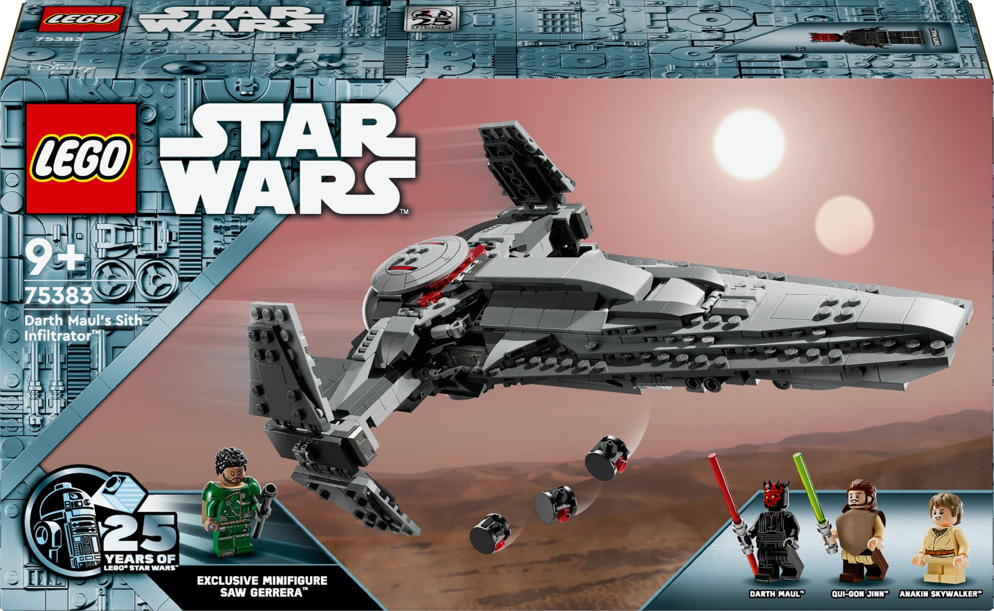 Lego Star Wars Tm Darth Maul Apos Sith Infiltratorâ 75383 Geekd Dk