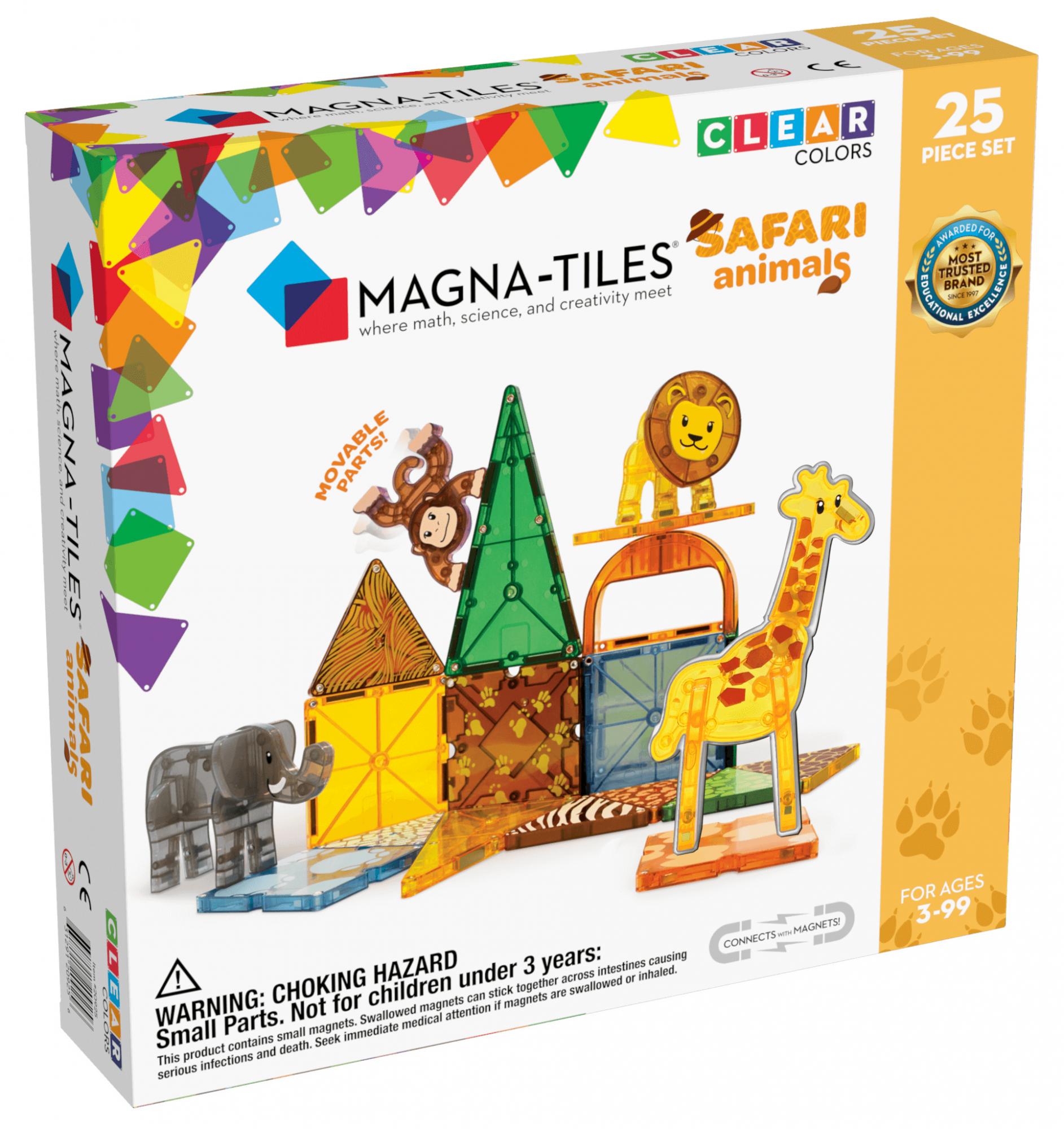 Magna-tiles Safari   Magnetisk Byggesæt Geekd Dk