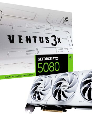 Msi Geforce Rtx 5080 16g Ventus 3x Oc  Hvid  Grafikkort Geekd Dk