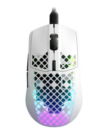 Steelseries Aerox   2022 Edition Optisk Kabling Hvid Mus Geekd Dk