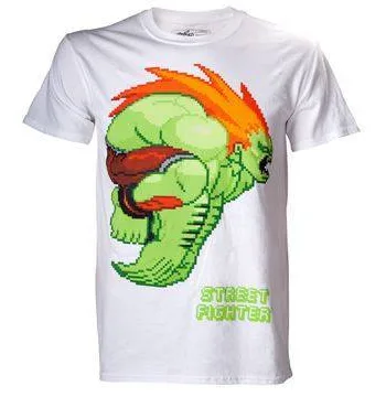 Street Fighter Pixel Blanka  -shirt