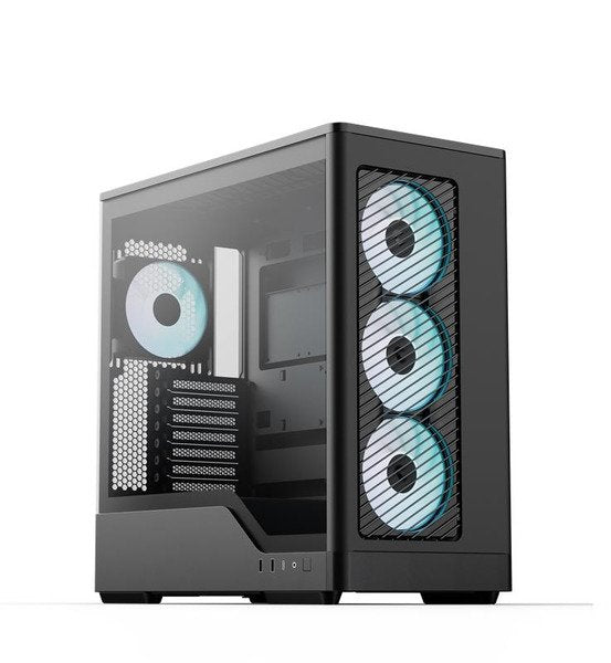 Aerocool D520a  Mid-tower Case   Black Kabinet Geekd Dk