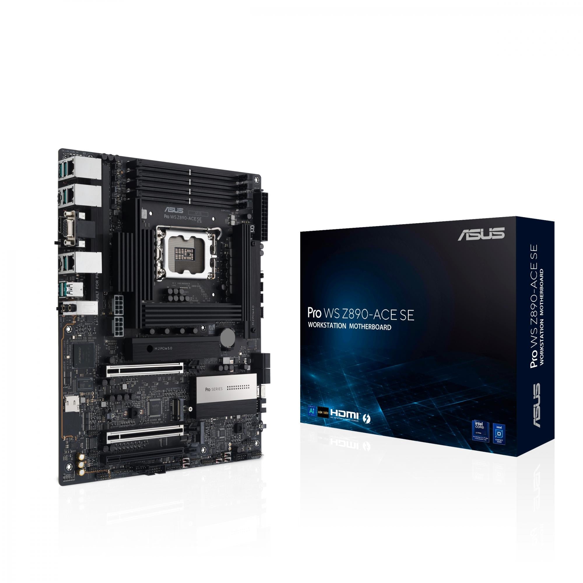 Asus Pro Ws Z890-ace Se Atx Z890 Lga 1851 Ddr5 Bundkort Geekd Dk