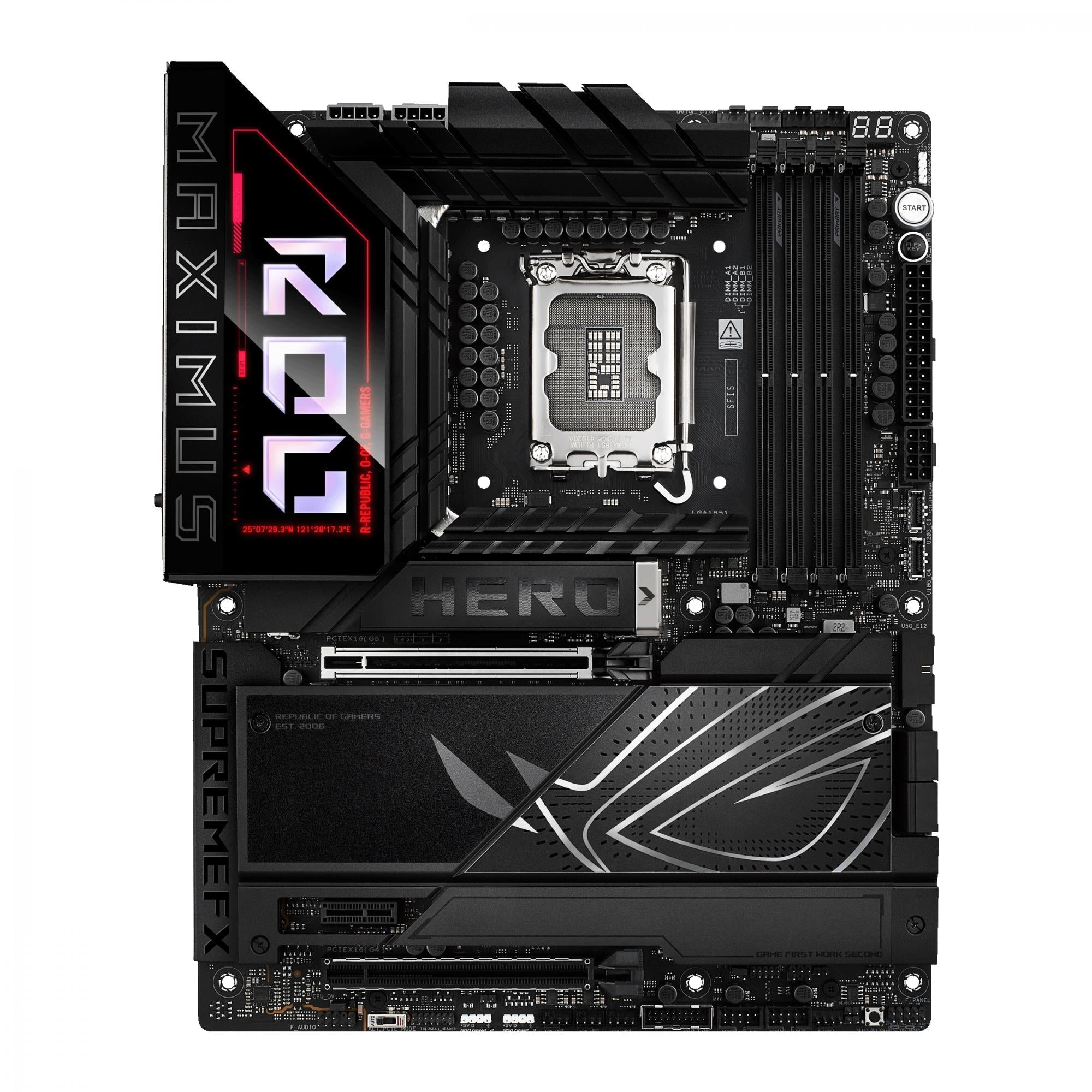 Asus Rog Maximus Z890 Hero  Atx  Z890  Lga 1851  Ddr5