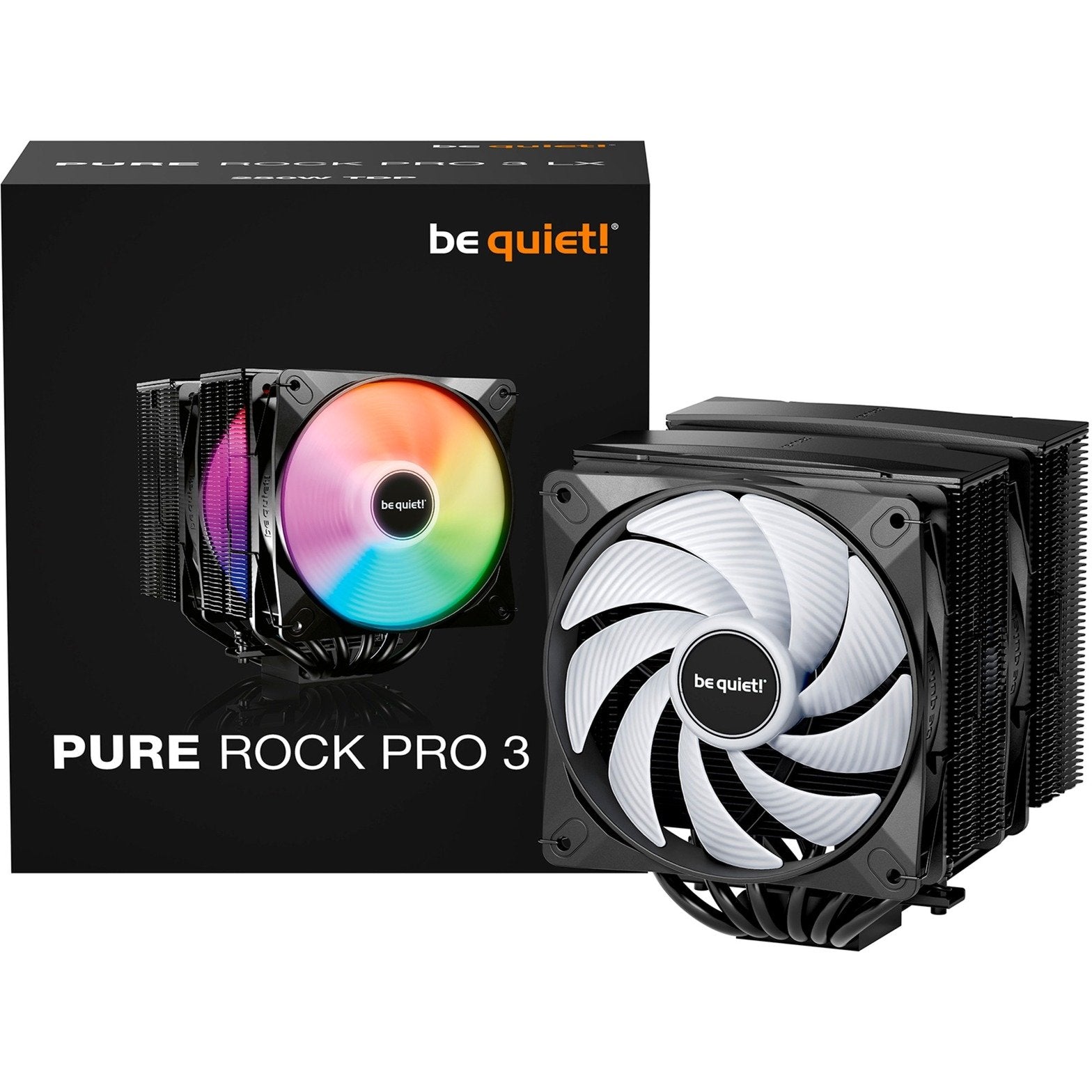 Be Quiet Pure Rock Pro   Lx Black  Black  120 Mm