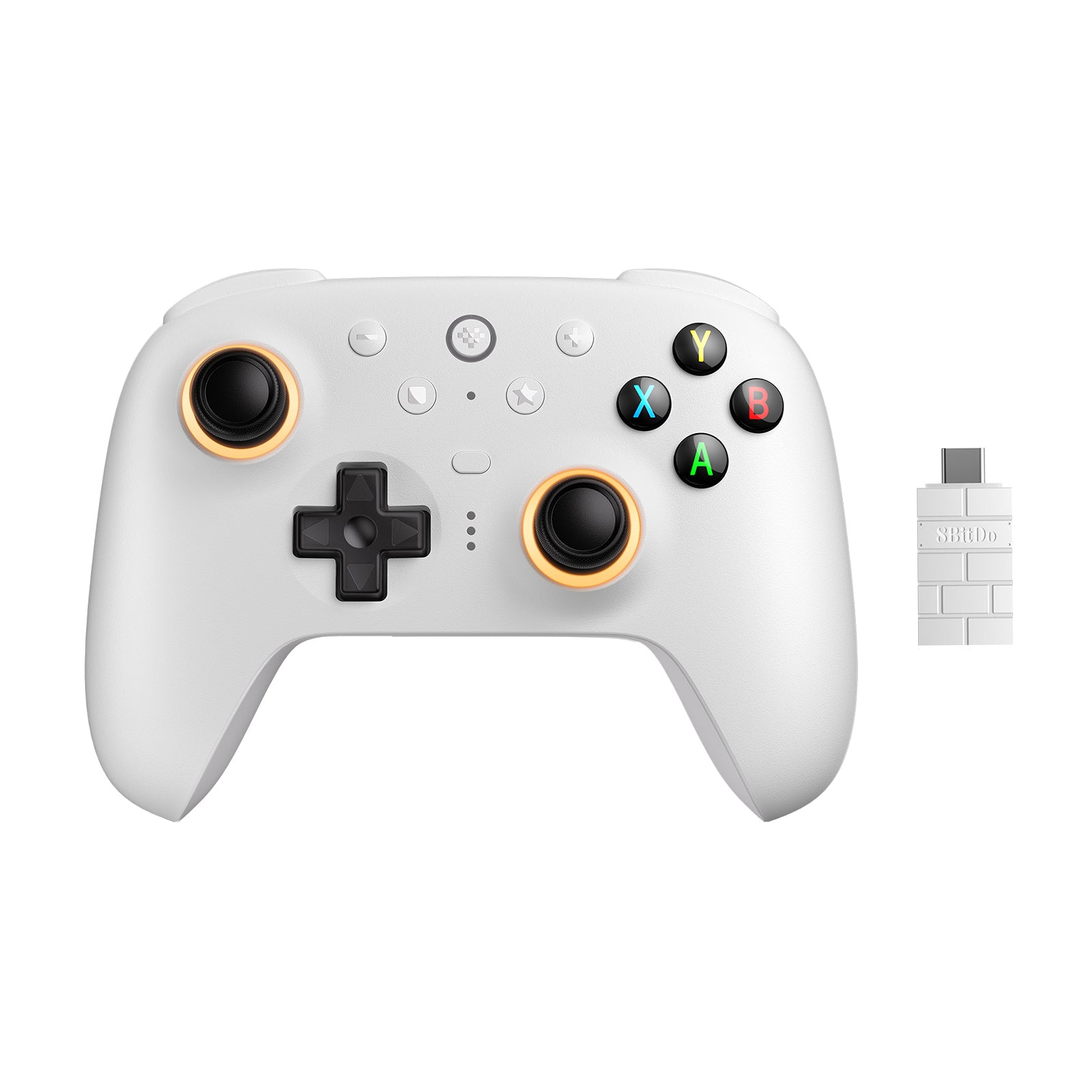8bitdo Ultimate Trådløs Controller Hvid Geekd Dk