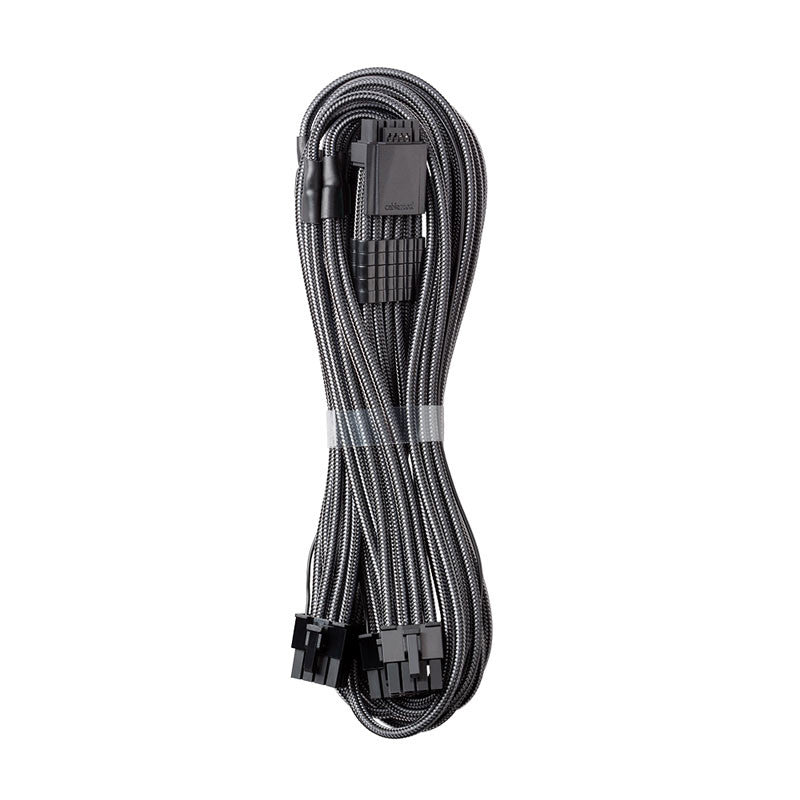 Cablemod  -series Pro Modmesh 12vhpwr To 3x Pci-  Kabel For Corsair 60cm  Carbon Kabelforlænger Geekd Dk