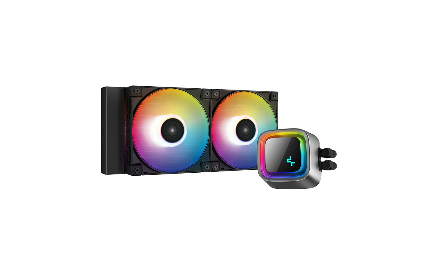 Deepcool Ls520 Processors Flydende Kølesystem  -pack Sort 120 Mm Vandkøling Geekd Dk