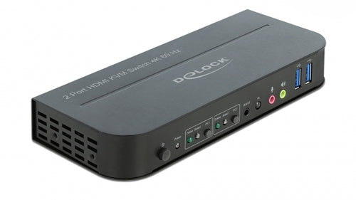 Delock 11481 -port Kvm Switch Hdmi 4k Sort Kabel Adapter Geekd Dk