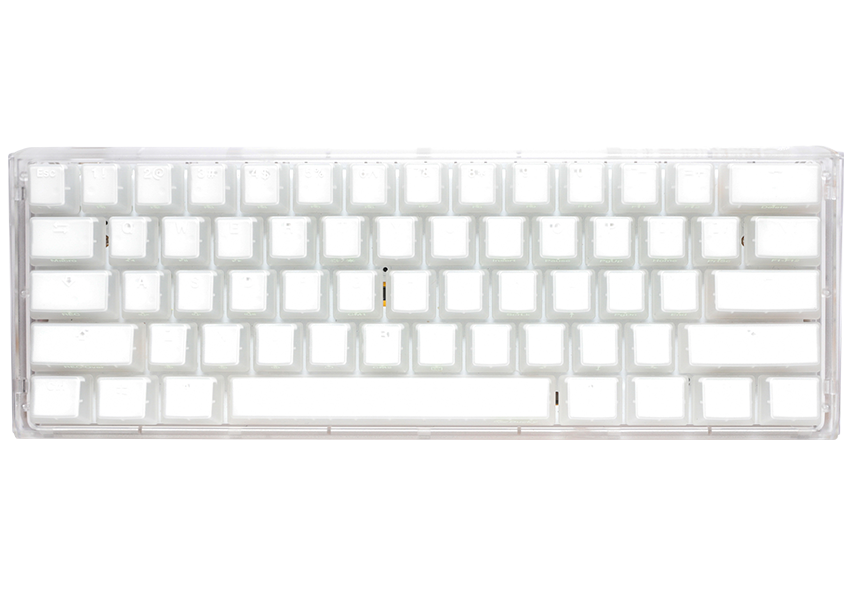 Ducky One   Aura White Nordic Mini 60  Cherry Blue Rgb Tastatur Geekd Dk