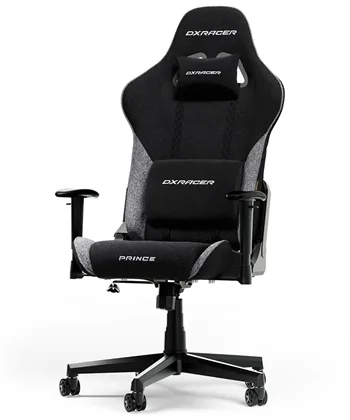 Dxracer Prince   Gamerstol Tekstil Sort Grå