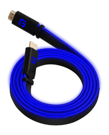Floating Grip 3m High-speed Led Hdmi Cable V2   Blue Videokabel Geekd Dk