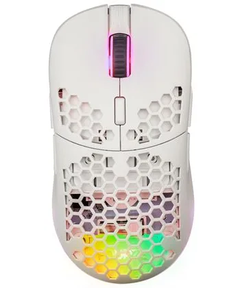 Fourze Gm900 Trådløs Gaming Mus Hvid
