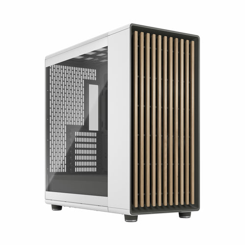 Fractal Design North   Chalk White Tg Clear Kabinet Geekd Dk