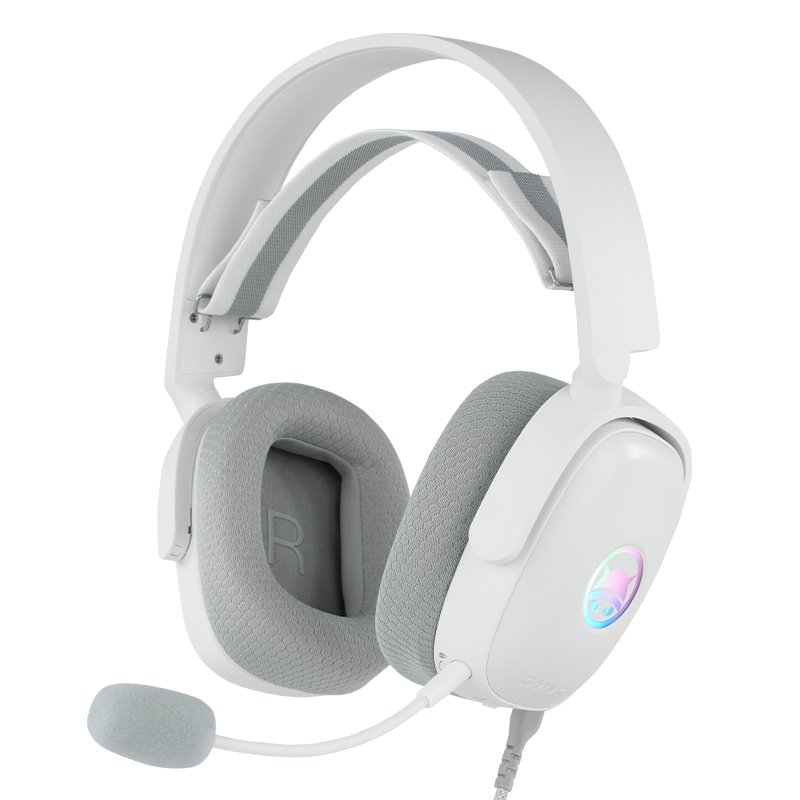 Gamiac Hs71 Hvid     Surround Usb Headset Geekd Dk