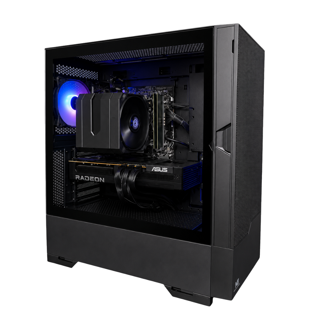 Geekd Top Gaming Pc   Ryzen   9800x3d 32gb Rx 9070 Xt Computer Geekd Dk