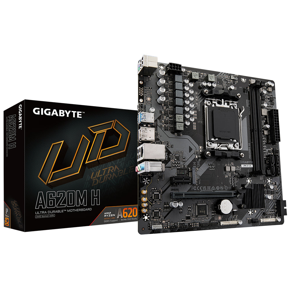 Gigabyte A620m   Socket Am5 Motherboard