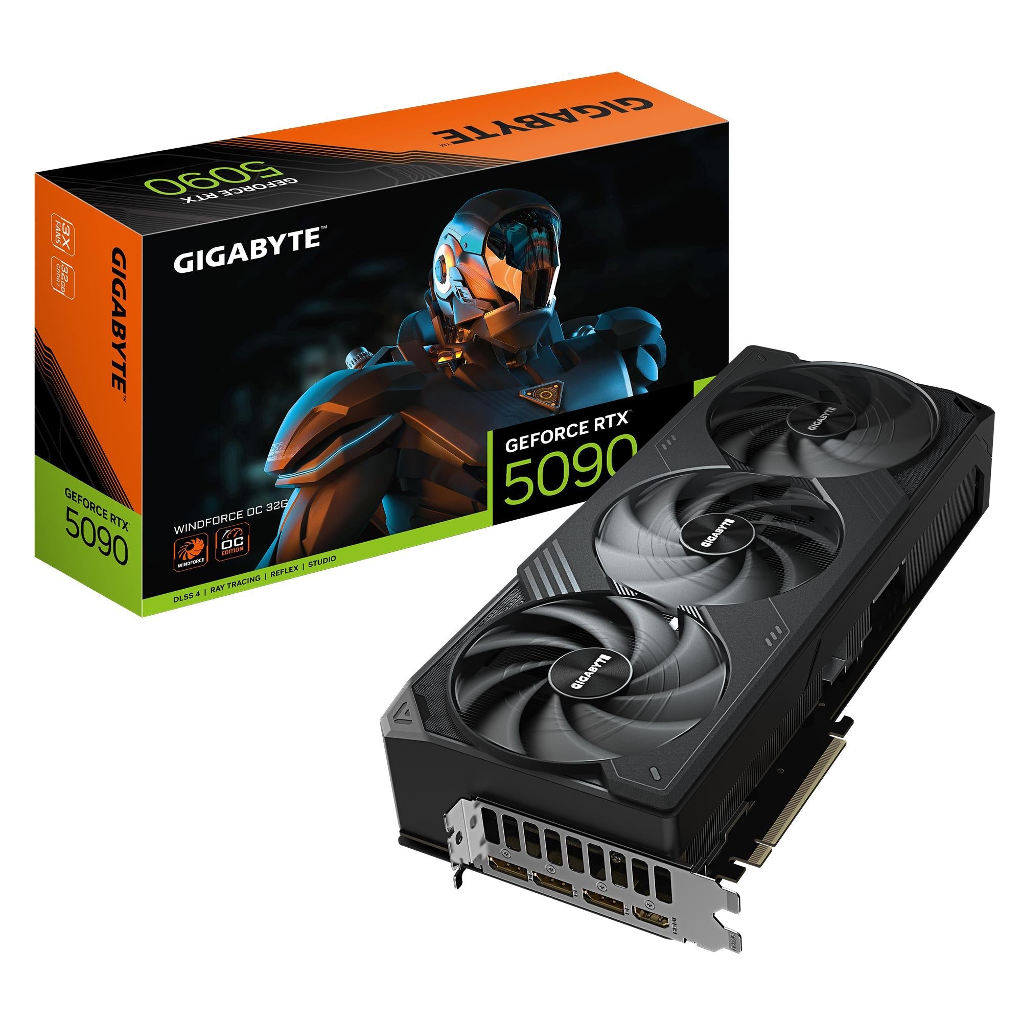 Gigabyte Geforce Rtx5090 Windforce Oc 32gb Grafikkort Geekd Dk