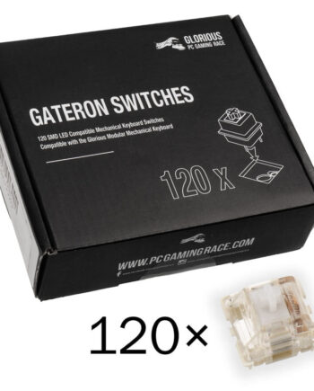 Glorious Gateron Klar Switches  120 Stk