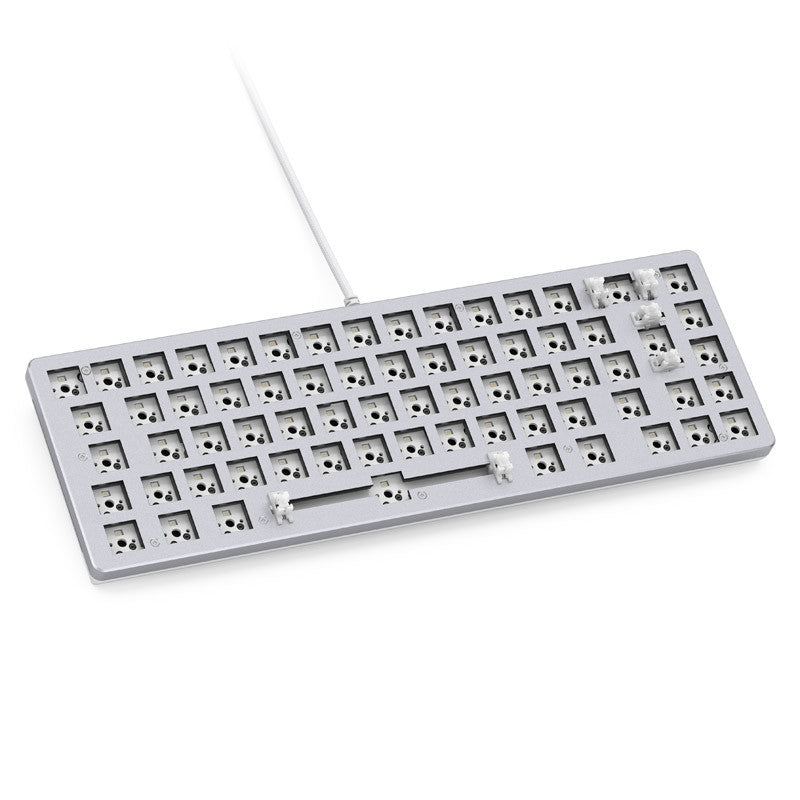 Glorious Gmmk   Compact 65  Barebone  Iso Hvid