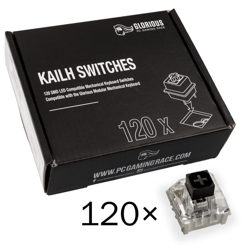 Glorious Kailh Box Sort Switches  120 Stk
