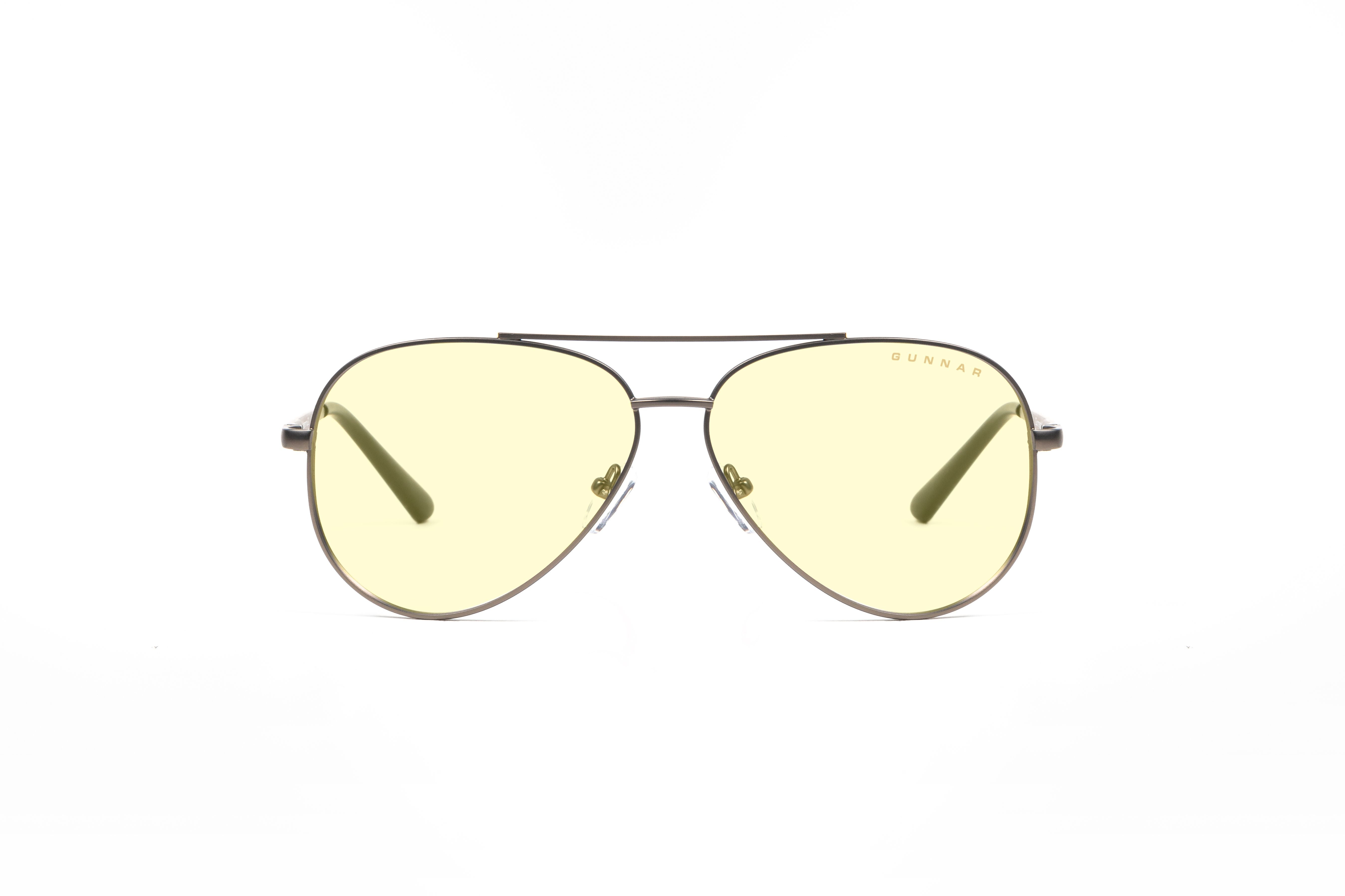 Gunnar Maverick Gunmetal Amber Briller Geekd Dk