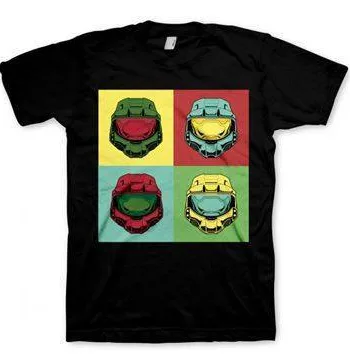 Halo Master Chief Pop Art  -shirt