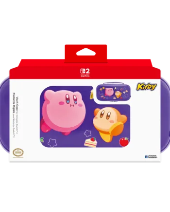 Hori Vault Case For Nintendo Switch    Kirby And Waddle Dee  Purple Controller Geekd Dk