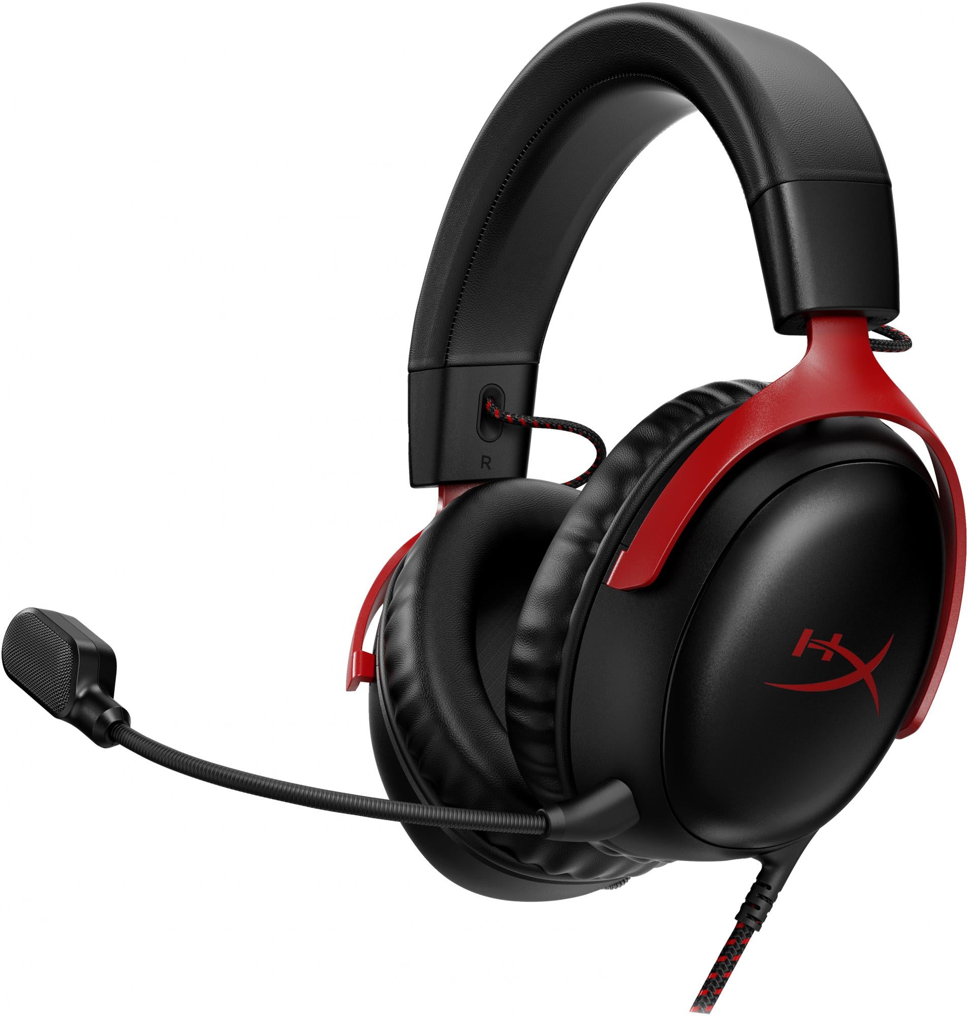 Hyperx Cloud   Kabling Headset Sort Rød Geekd Dk