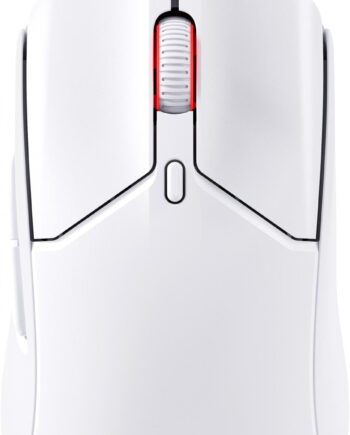 Hyperx Pulsefire Haste   Optisk Kabling Hvid Mus Geekd Dk