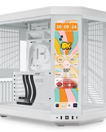 Hyte Y70 Touch Infinite Case  14    Snow White  Kabinet Geekd Dk