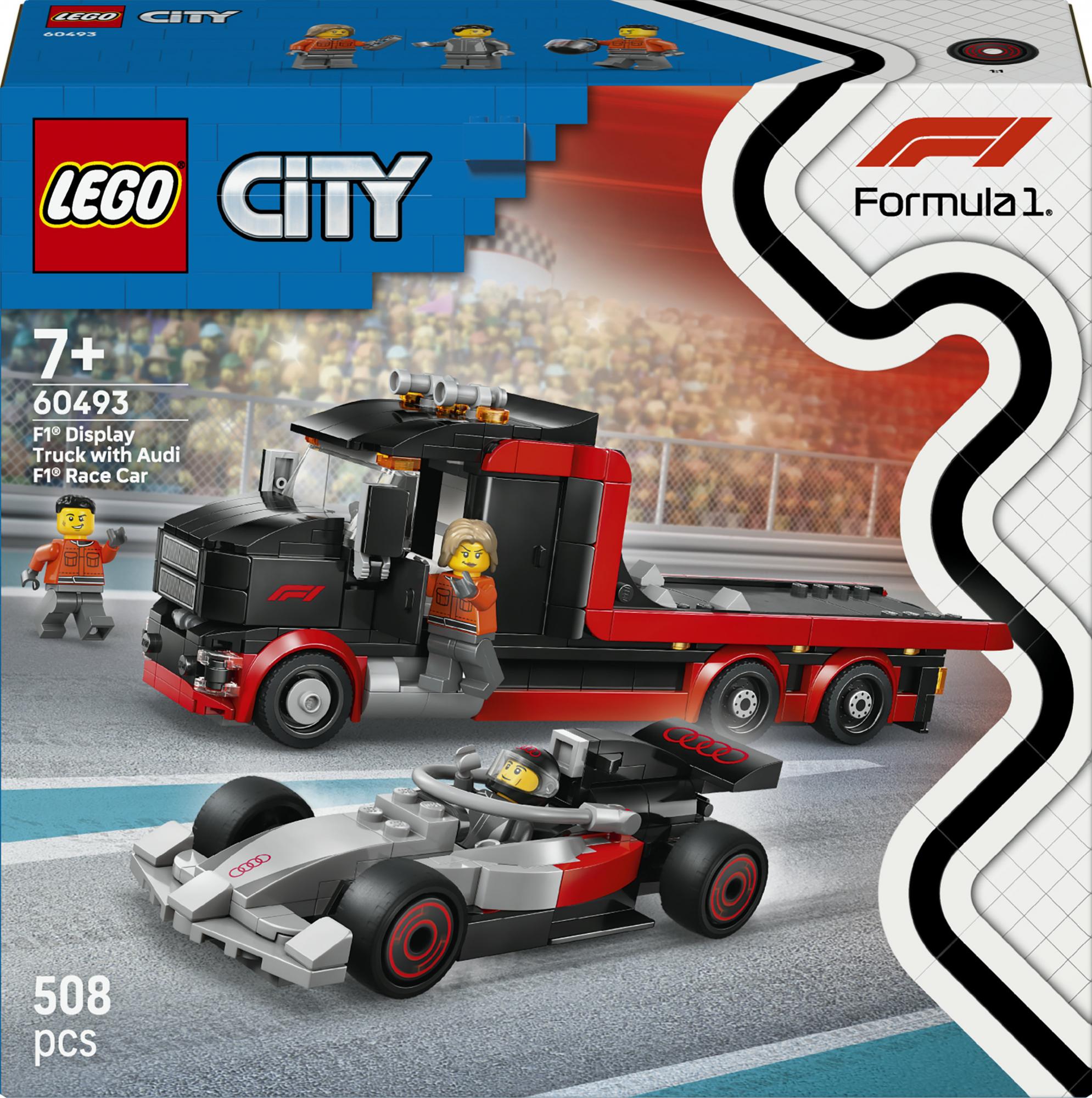 Lego 60493 City F1 Truck With Audi F1 Racing Car Geekd Dk