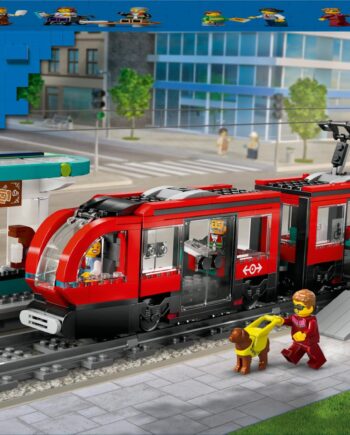 Lego 60423 City Tram With Stop
