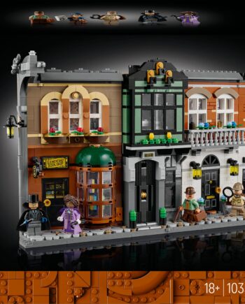 Lego Icons   Sherlock Holmes: Book Nook Geekd Dk