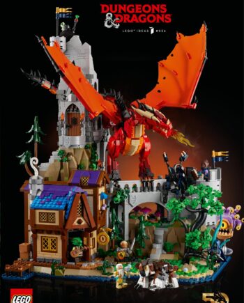 Lego Ideas Dungeons   Dragons: Red Dragon Apos   Tale  21348  Geekd Dk