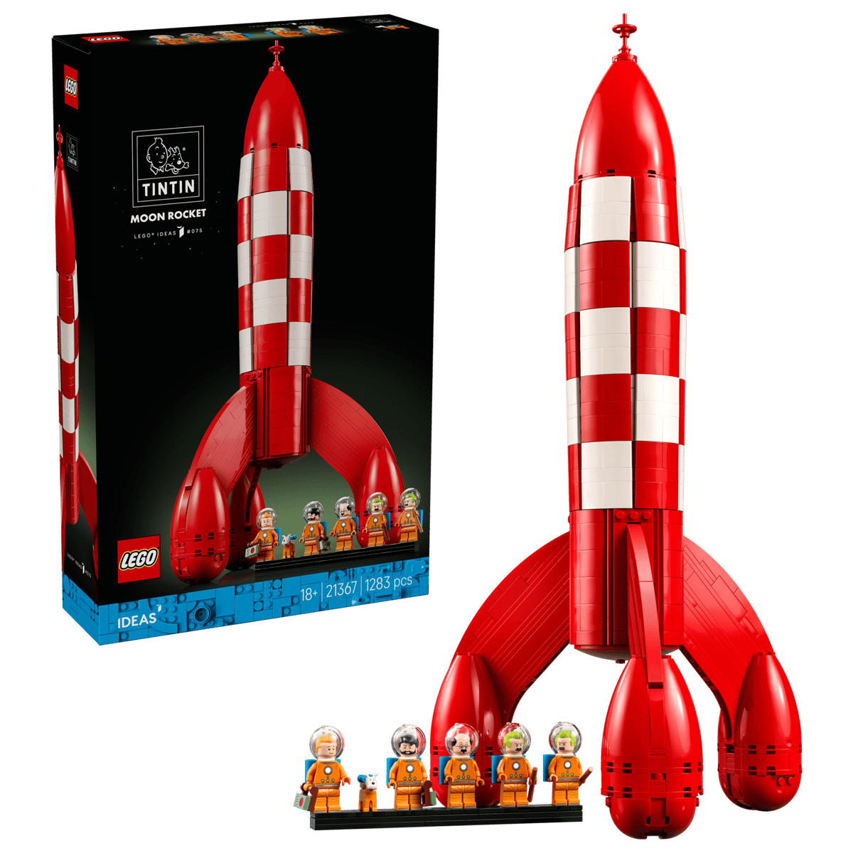 Lego Ideas Måneraketten Fra Tintin Geekd Dk