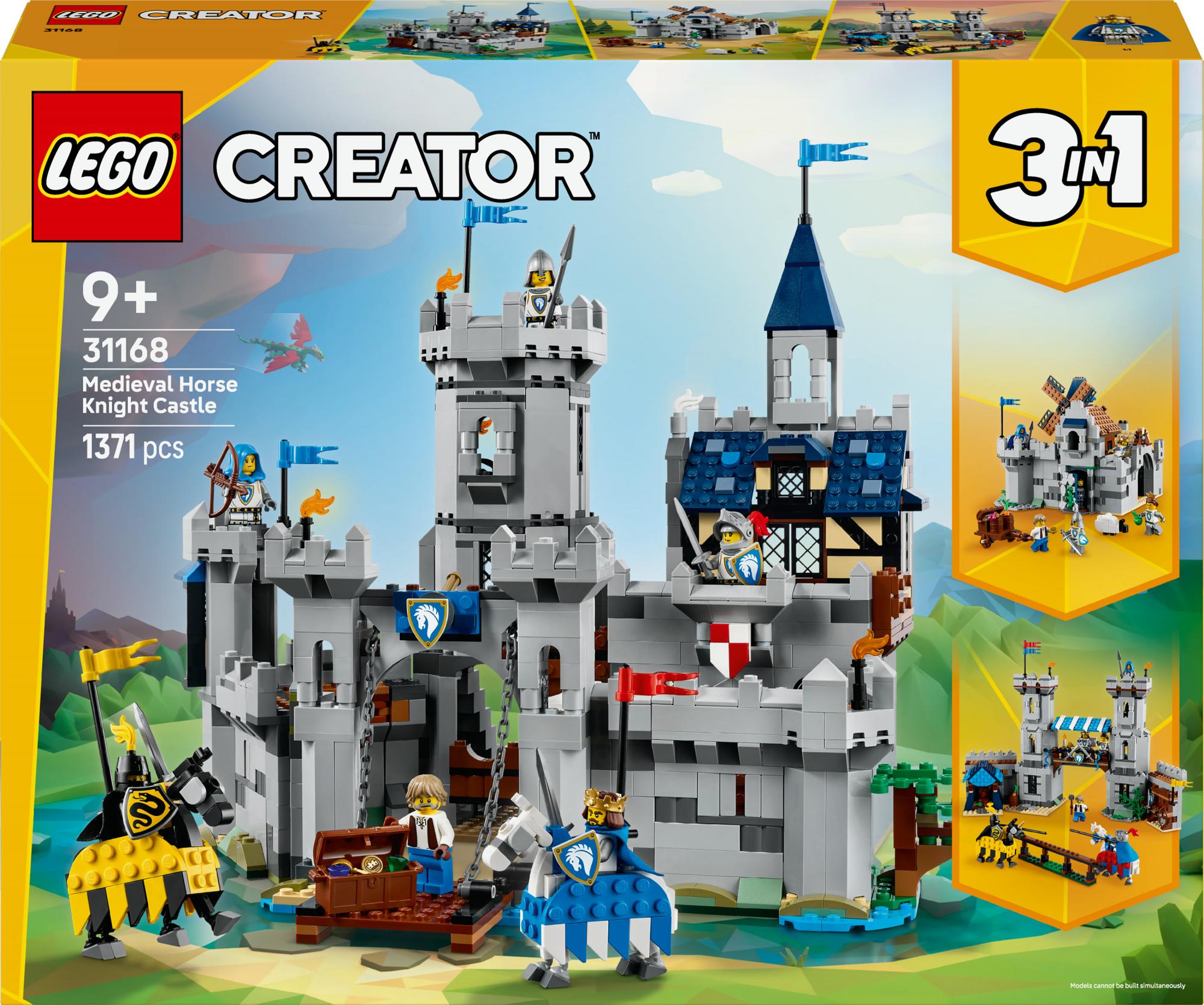 Lego Lego Creator Medieval Horse Knight Castle  31168