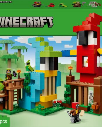 Lego Minecraft The Parrot Houses  21282  Geekd Dk