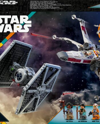 Lego 75393 Star Wars Mashup Of Tie Fighter    -wing Geekd Dk