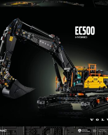 Lego Technic   Volvo Ec500 Hybrid Gravemaskine