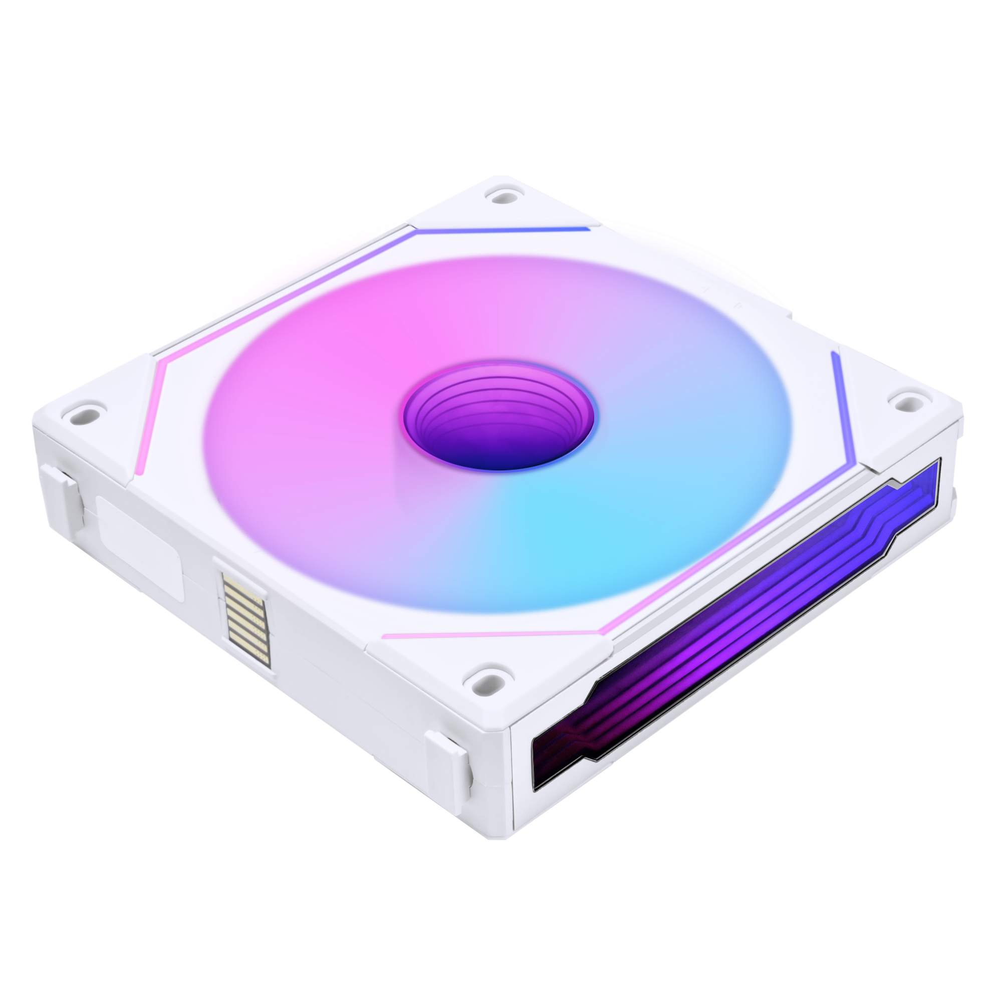 Lian Li Uni Fan Sl Inf Hvid Blæser 120mm Infinity Rgb  Pwm Kabinet Blæser Geekd Dk