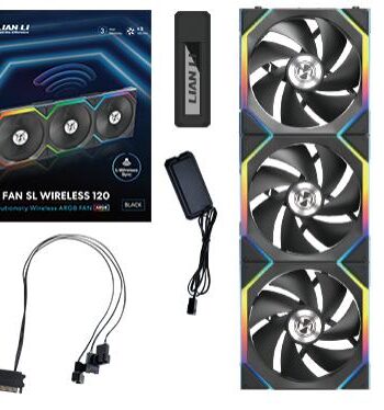 Lian Li Uni Fan Sl Wireless   -pak  Sort 120mm