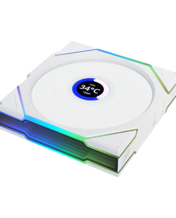Lian Li Uni Fan Tl Wireless Lcd  Hvid 120 Kabinet Blæser Geekd Dk