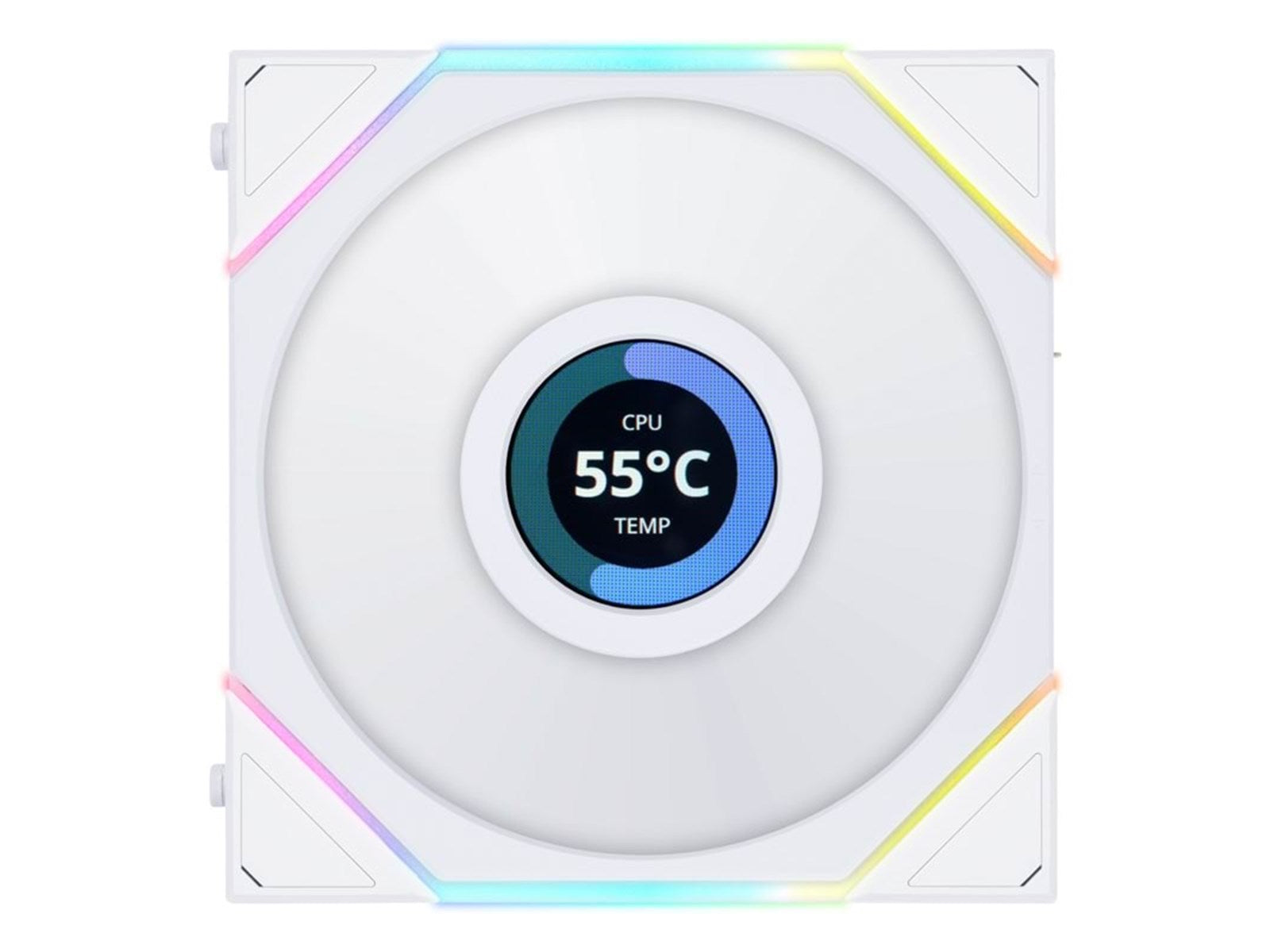 Lian Li Uni Fan Tl Wireless Lcd Reverse  Hvid 120