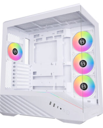 Lian Li V100  Hvid Inkluderet   Fans Kabinet Geekd Dk