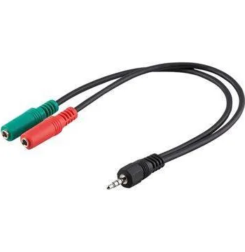 Minijack 2x3 5mm Til       5mm Adapterkabel
