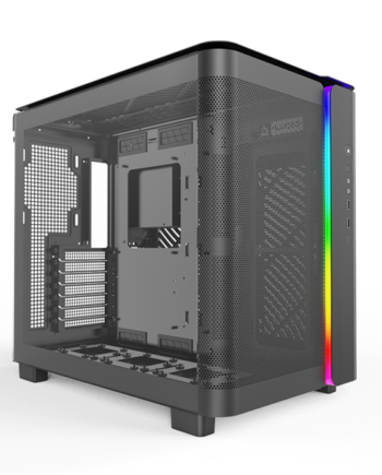 Montech King 95 Sort- Curved Glas