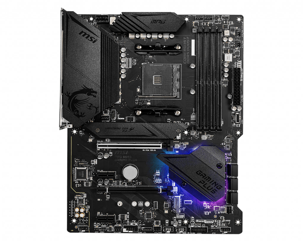 Msi Mpg B550 Gaming Plus Bundkort Geekd Dk