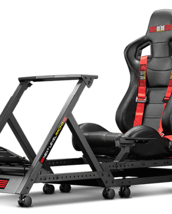 Next Level Racing Gttrack Racingseat Sort Rød